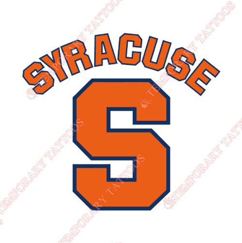 Syracuse Orange Customize Temporary Tattoos Stickers NO.6414